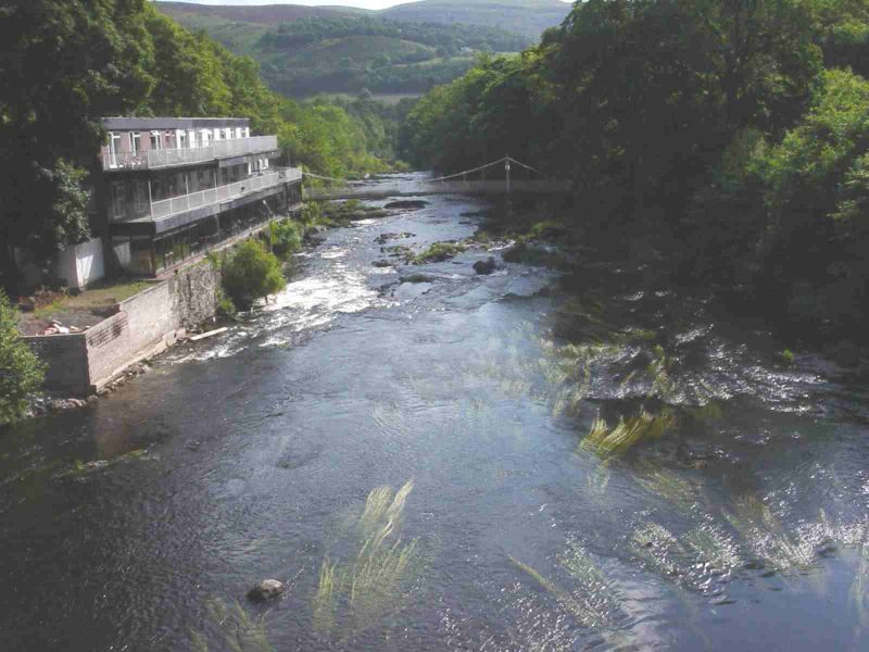 The Chain Bridge hotel - You can't get closer to the river.